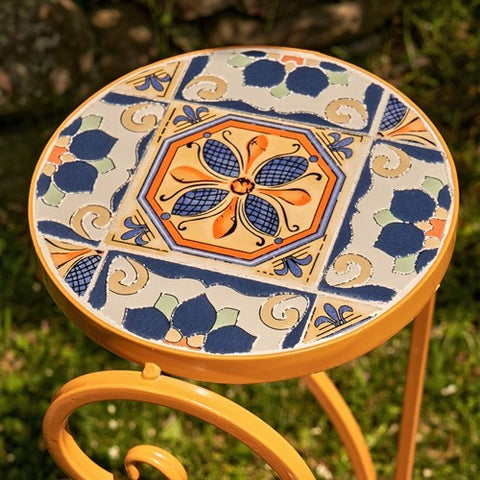 Santa Fe Mosaic Plant Stand