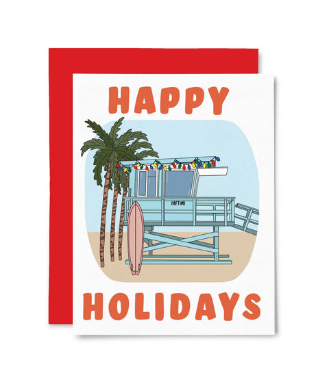 Holiday Lifeguard  Card