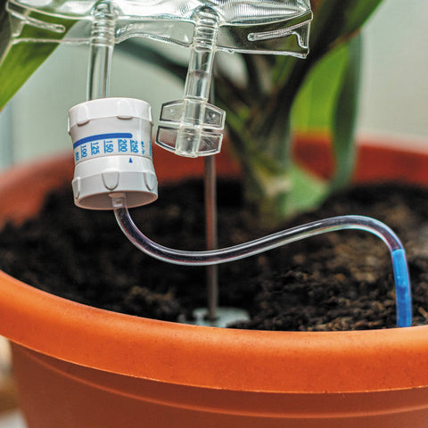 indoor plant auto watering Plant Life Support Houseplant Watering Device – Potted