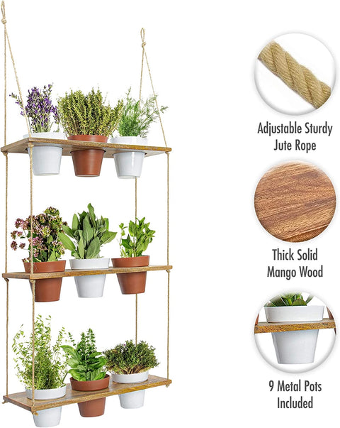 Wall Hanging Herb Planters