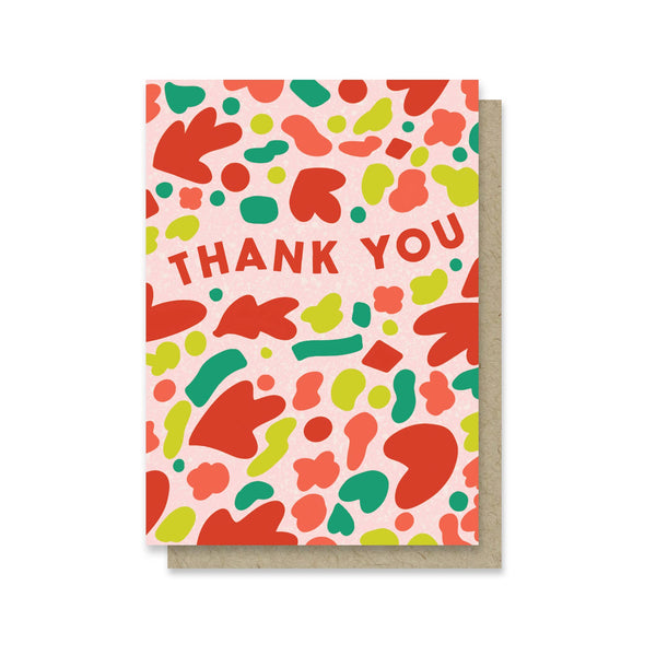 Thank You Shapes Mini Card