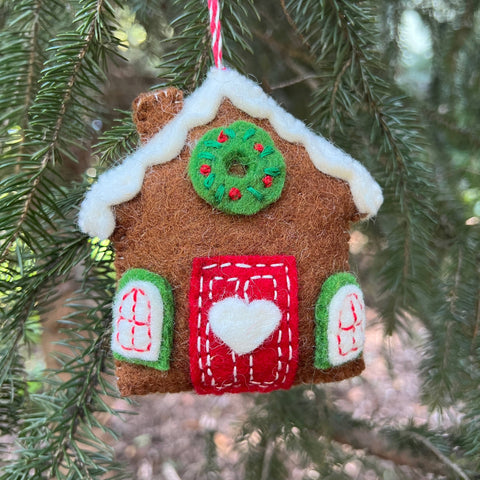 Gingerbread House Ornament