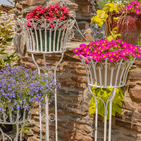 Standing Iron Pedestal Plant Stands