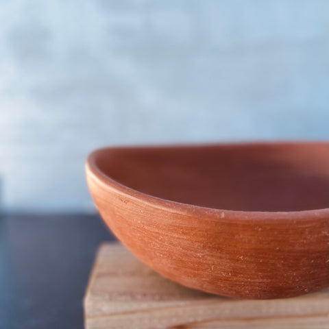 Tlapazola Red Clay Fruit Bowl