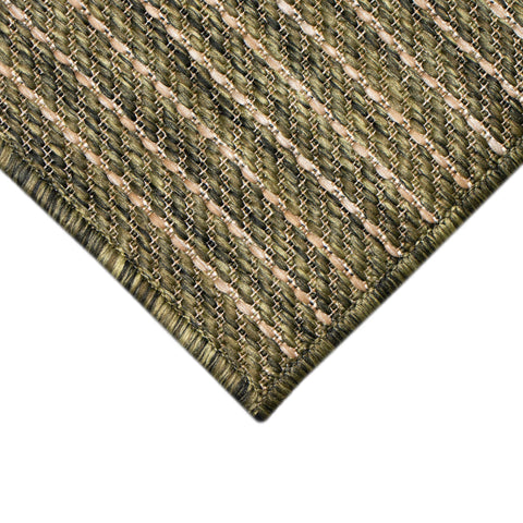 Carmel Texture Stripe Indoor/Outdoor Area Rug