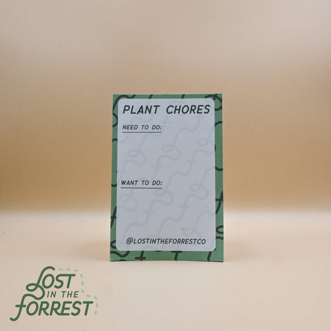 LITF "Plant Chores" Sticky Notes