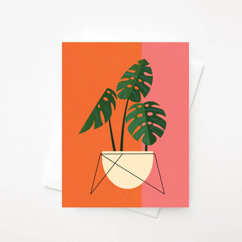 Monstera Card