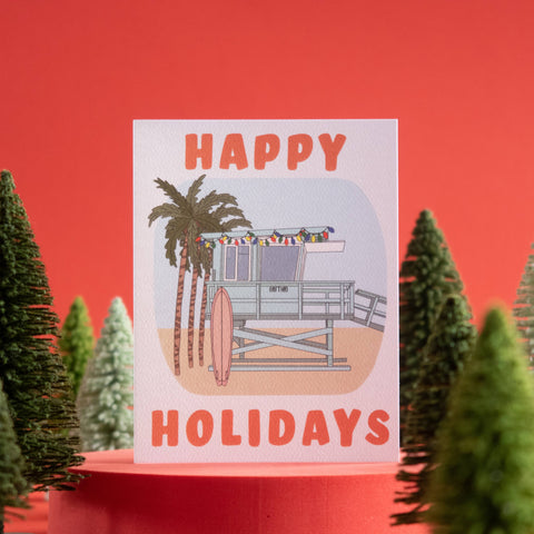 Holiday Lifeguard  Card