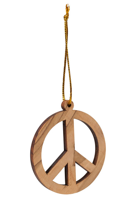 Peace Symbol Ornament