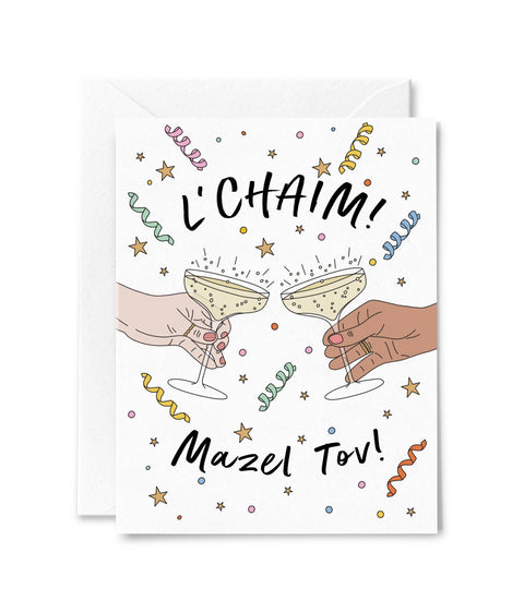 L'Chaim Mazel Tov Card