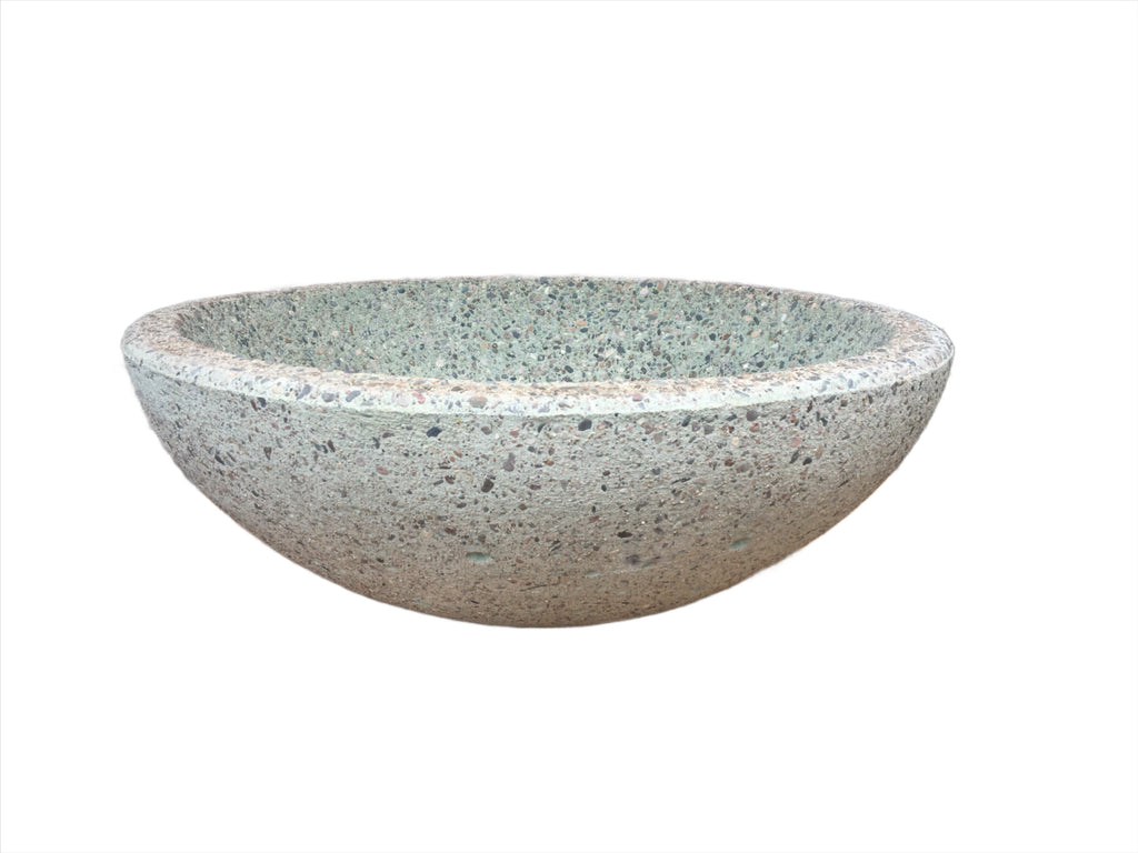 Concrete Wok Planter