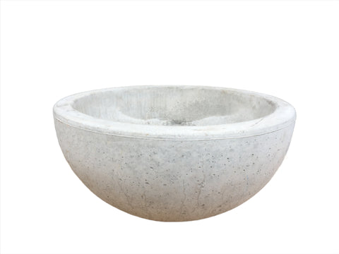 Concrete Bowl Planter