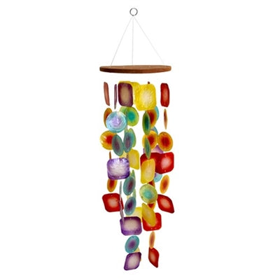 Tropical Sunset Capiz Shell Chime