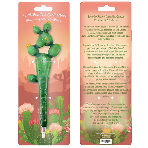 Prickly Pear & Saguaro Cactus Pen