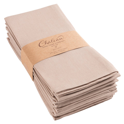 Chateau Easy Care Dinner Napkins - Set of 4