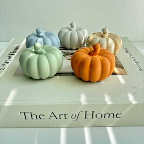 Concrete Pumpkins