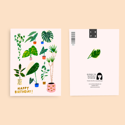 Garden Party - Birthday Card