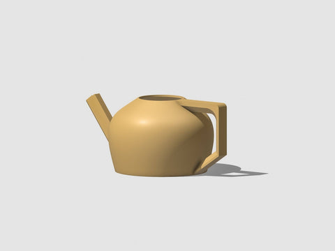 Modern Watering Can - 3D Printed
