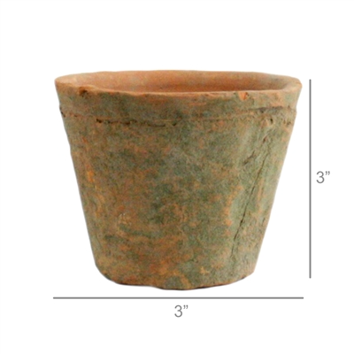 Rustic Terra Cotta Rose Pot