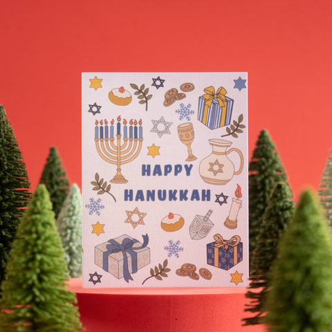 Happy Hanukkah Boxed Notes