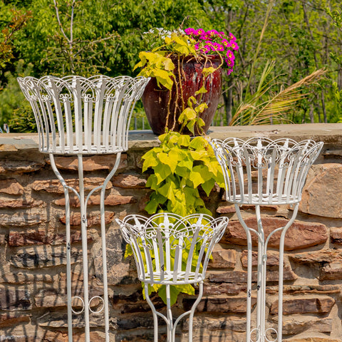 Standing Iron Pedestal Plant Stands