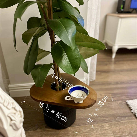 Wood Planter Cover Table