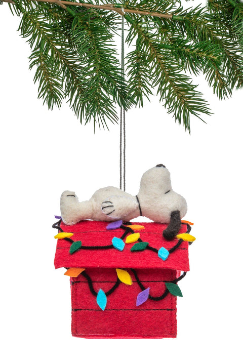 Christmas Snoopy Ornament