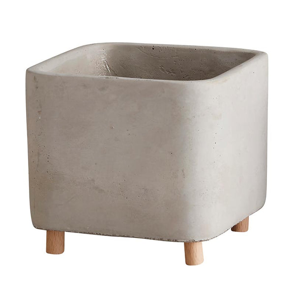 Lined Square Pot