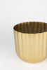 Firelit Scalloped Planter