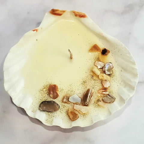 Scallop Candle