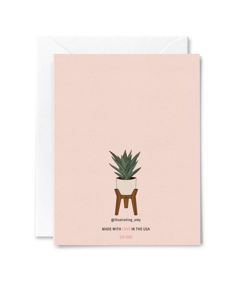 New Home Plants Card