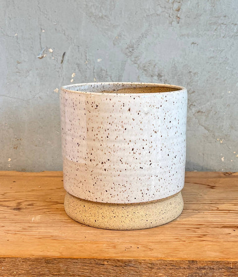 White Speckle Planter