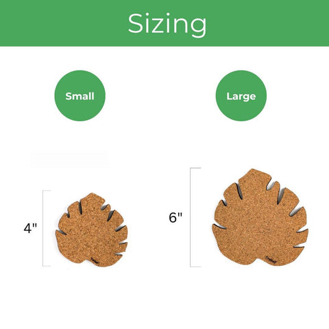 Kostr™ - Monstera Shaped Cork Pot Coaster