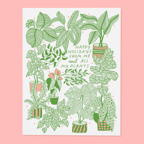 Plant Holiday Card