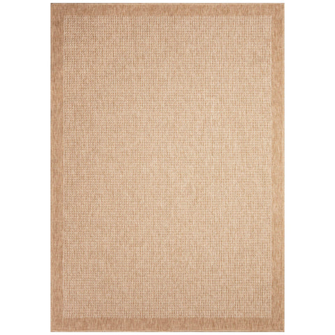 Sahara Texture Border Indoor/Outdoor Area Rug