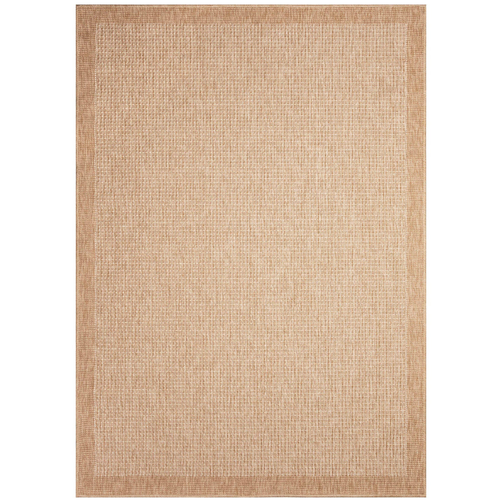 Sahara Texture Border Indoor/Outdoor Area Rug