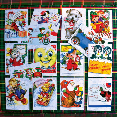 Merry Christmas Card Collection - Christmas Greeting Card Packet