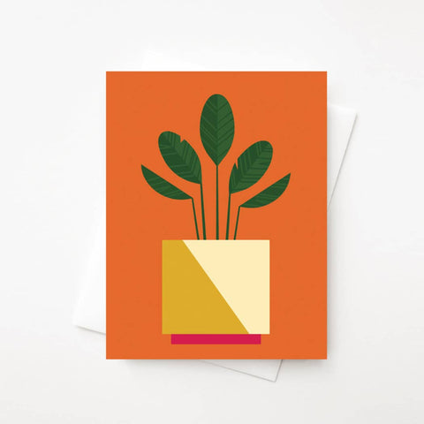 Potted Plant Card