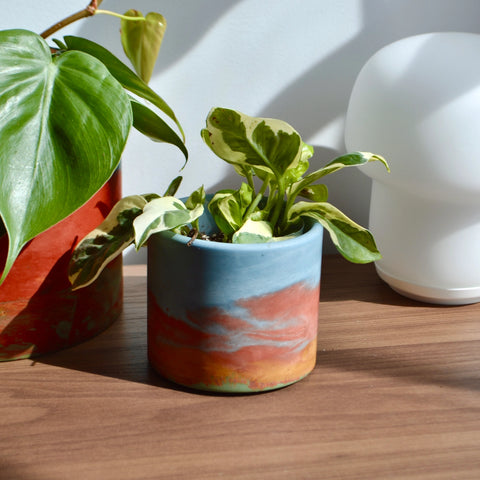 Watercolor Planter