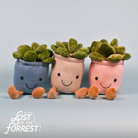 Potted Succulent Plush