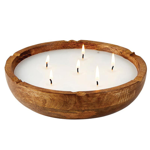 Wood Tray Candle