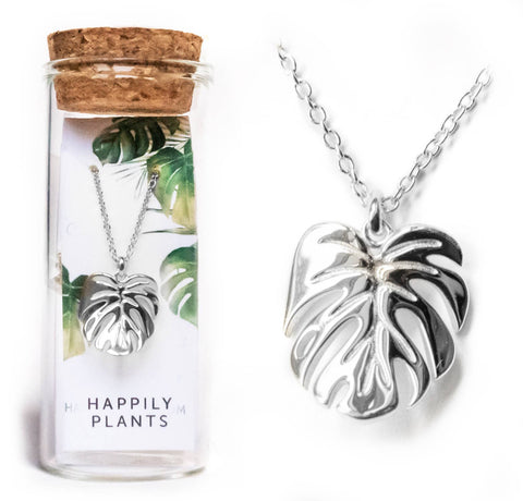 Monstera Deliciosa Necklace