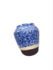 Blue Splatter Ceramic Vase