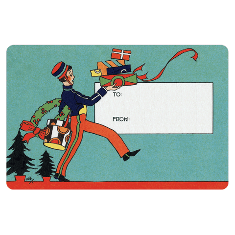 Vintage Christmas - Holiday Sticker Box