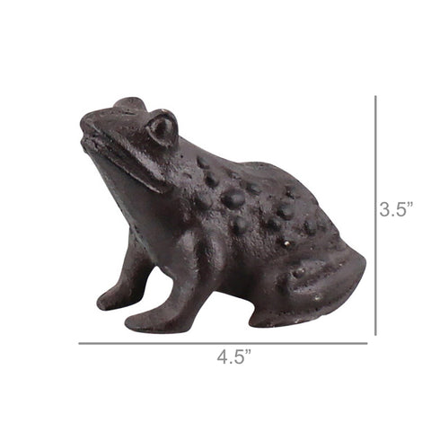 Cast Iron Garden Frog