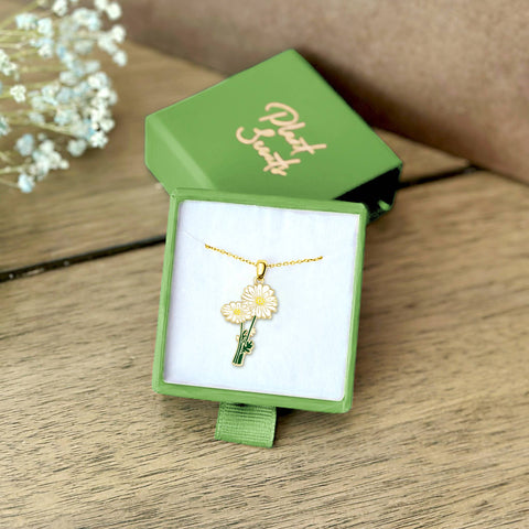 Daisy Flower Necklace