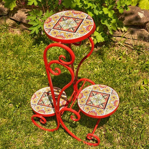 Tokyo Mosaic Plant Stand