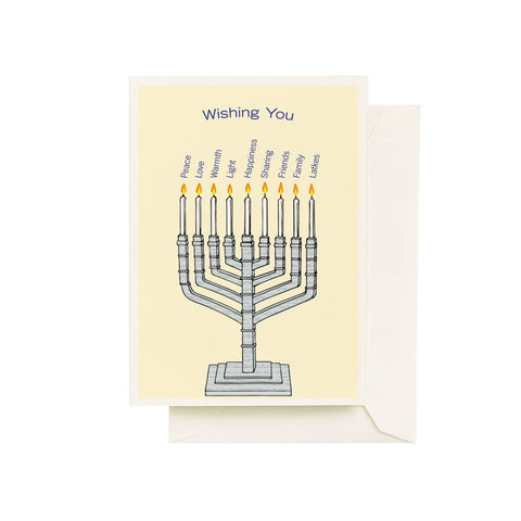 Menorah Holiday Cards