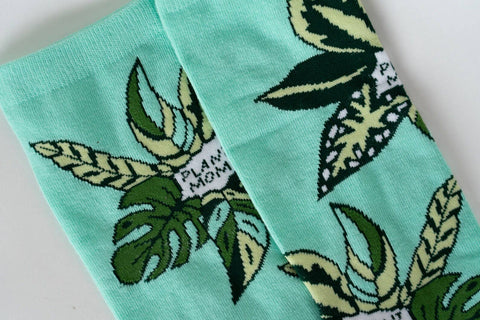 Plant Lover Mom Socks