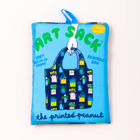 Houseplants Art Sack® by The Printed Peanut - Reusable Tote